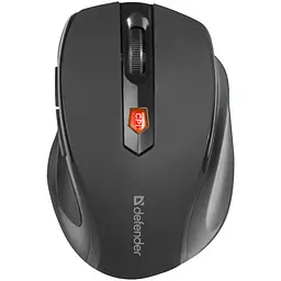 Мишка Defender Ultra MM-315 Wireless Black (52315) - мініатюра 1