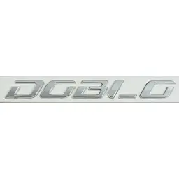 Емблема напис Doblo для Fiat (Хром) 265х29 мм (на скотчі) 0052052874