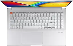 Ноутбук ASUS Vivobook Pro 15 K6502VV-MA024 15.6' 2.8K OLED, Intel i9-13900H, 16GB, F1TB, NVD4060-8, noOS, Сріблястий (90NB1122-M000U0) - мініатюра 3