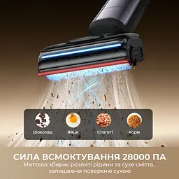 Бездротовий миючий пилосос Dreame H16 Pro Steam - мініатюра 5