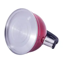 Чайник зі свистком Kamille KM-1082 1,8 л червоний - мініатюра 4