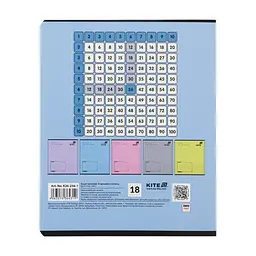 Зошит Kite One color, 18 аркушів, клітинка (K26-236-1), в асортименті - мініатюра 7