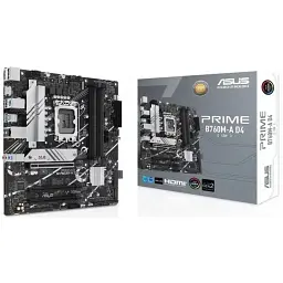 Материнская плата Asus PRIME B760M-A D4-CSM (s1700, Intel B760, DDR4, mATX)