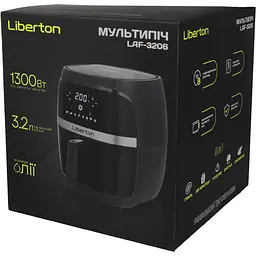 Мультипіч-аерофритюрниця Liberton LAF-3206 3,2 л - мініатюра 9