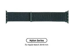 Ремінець ArmorStandart Nylon Band для Apple Watch 42 (Series 11-10)/41/40/38 Pine Green (ARM56842)