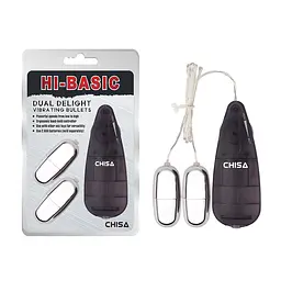 Віброяйця з пультом Chisa Dual Delight Vibrating Bullets - мініатюра 2