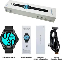Смарт-годинник Mobvoi TicWatch Pro 5 Black [WH12088] [91017] - мініатюра 13