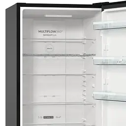 Холодильник Gorenje Gorenje NRK620EABXL4 200х60х60см 2 двері 235(96) л А++ Total NF (NRK620EABXL4) - мініатюра 8