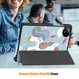 Чохол HardPrinted з малюнком для Xiaomi Redmi Pad SE 8.7 Єдинорожка - мініатюра 6