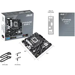 Материнська плата Asus Prime B760M-K s1700 B760 2xDDR5 M.2 HDMI D-Sub mATX - мініатюра 2