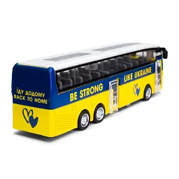 Модель – АВТОБУС ЕКСКУРСІЙНИЙ УКРАЇНА (в пласт. боксі) - мініатюра 2