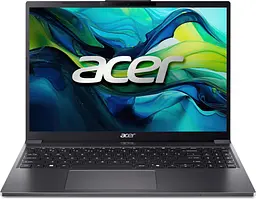 Ноутбук Acer Aspire Go AG15-51P 15.3 WUXGA IPS, Intel i5-1334U, 16GB, F512GB, UMA, Lin, сірий (NX.J51EU.009)
