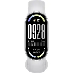 Фітнес-браслет Xiaomi Mi Band 10 Glacier Silver (BHR07PSGL) UA
