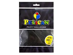 Кульки PELICAN 19 (48 см) чорний пастель (25шт/уп) #028