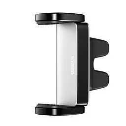 Автомобільний тримач Baseus Steel Cannon Air Outlet Car Mount SUGP-0S Silver - мініатюра 3
