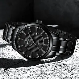 Наручний годинник чоловічий Naviforce Perfect Чорний (3109) - мініатюра 7