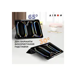 Чохол до планшета AirOn Premium SOFT iPad Pro 13 2024 + Film Black (4822352781129) - мініатюра 7
