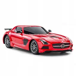 Машинка на управлінні Mercedes-Benz SLS AMG 1:18 RASTAR червоний 54100 - мініатюра 3