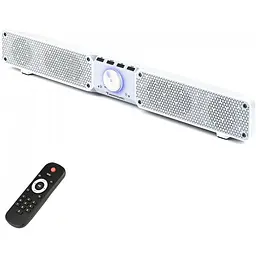 Бездротова акустична колонка 20 ват Tamproad soundbar bluetooth speaker RS-Q10 Біла