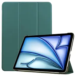 Чохол-книжка BeCover Smart Case для Apple iPad Air 13" M2/M3 (2024/2025) Dark Green (711613) - мініатюра 2