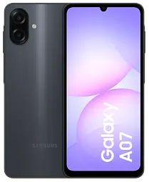 Смартфон Samsung Galaxy A07 4/128Gb ZKG черный (7167591)