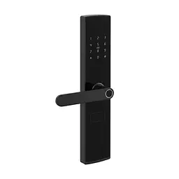 Замок біометричний автономний Trinix TRL-5404BTF Black L/R з Bluetooth, зчитувачем відбитків пальців і карт Mifare (65-00084) - мініатюра 4