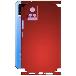 Захисна плівка StatusSKIN для Vivo S7 5G Корпус Вініл червона матова
