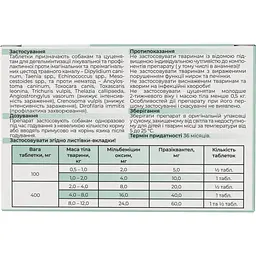 Таблетки антигельмінтні ModeS мільбентел для цуценят і собак до 5 кг - мініатюра 4