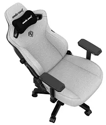 Ігрове крісло Anda Seat Kaiser 3 L Grey (AD12YDC-L-01-G-PV/F) - мініатюра 8
