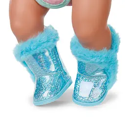 Взуття для ляльки Baby Born Стильні чобітки бірюзові (839478-1) - мініатюра 3