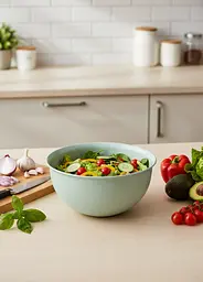 Миска Stars Plast кругла матова сіра 0.5 л (94206/сір) - мініатюра 3
