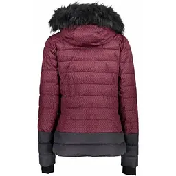 Куртка CMP Woman Jacket Zip Hood 39W1656 Merlot XXS (1097-39W1656F-11ZD 34) - мініатюра 2