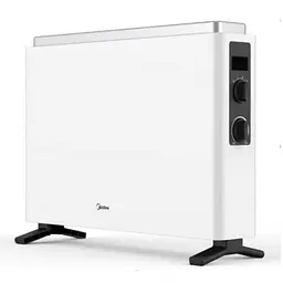 Конвектор електричний Midea NDK20-21A Підлоговий 2,0 кВт, площа обігріву 25 кв.м., білий (000004024)