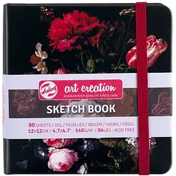 Блокнот для графіки Royal Talens Art Creation 12х12 см 140г/м2 80л Натюрморт з квітами - мініатюра 2