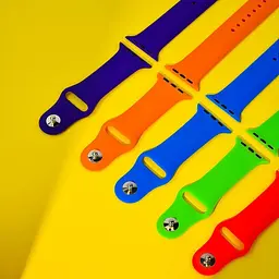 Ремінець Apple Watch Sport Band 38/40/41/42 mm 10 series (S/M & M/L) 3pcs в асортименті