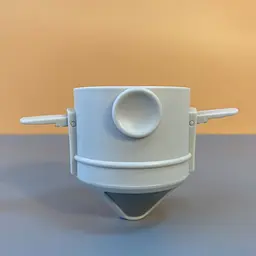 Пуровер/воронка/фільтр Semi Coffee Maker багаторазова, White для ручного заварювання кави - мініатюра 10