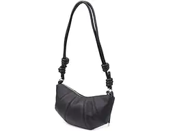 Жіноча напівкругла сумка з натуральної шкіри Vintage 25х14х4 см sum0027521