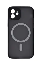 Магнітний чохол XON PhoneCase Magnetic для iPhone 12 (PCMB1112100B 9465) Чорний