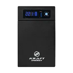 Джерело безперебійного живлення Kraft KRF-1200VA/720W(LED)LiFePO4 UPS (42-00166) - мініатюра 2