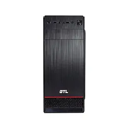 Корпус GTL T1610 Black, без БЖ, Mini Tower, Micro ATX / Mini ITX, 2xUSB 2.0, 370x176x410 мм, 0.4 мм, 2.6 кг - мініатюра 3