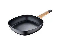 Сковорода гриль Bergner Earth Black 28см (BG-34625-BK)