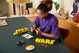 Конструктор LEGO Star Wars Логотип з кубиків «Зоряні війни» 700 деталей (75407) - мініатюра 18