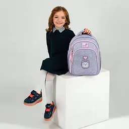 Рюкзак для початкової школи Kite Education 763S Pixel Love Сірий (K26-763S-1) - мініатюра 18
