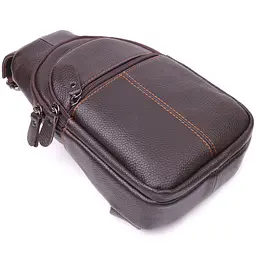 Чоловіча шкіряна сумка Vintage 16х30х5 см sum0022416 - мініатюра 3