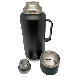Термос Krauzer із ручкою 1 л чорний (82-1000) - мініатюра 3
