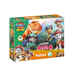 Дитячий пазл "Paw Patrol: Я розмовляю мовою динозавра" DoDo Toys 200799, 60 елементів