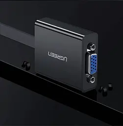 Адаптер конвертер Ugreen MM103 HDMI to VGA Converter 25 см UGR-40248 - мініатюра 3