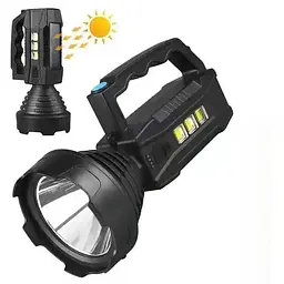 Універсальний LED ліхтар 8809T з COB панеллю та сонячною зарядкою ∙ Світлодіодний ліхтар 8809T - мініатюра 3