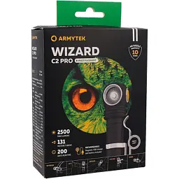 Налобний ліхтар ArmyTek Wizard C2 Pro Magnet USB White (F08701C) - мініатюра 8