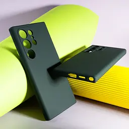 Чохол MAKE Samsung S24 Ultra Silicone Black - мініатюра 4